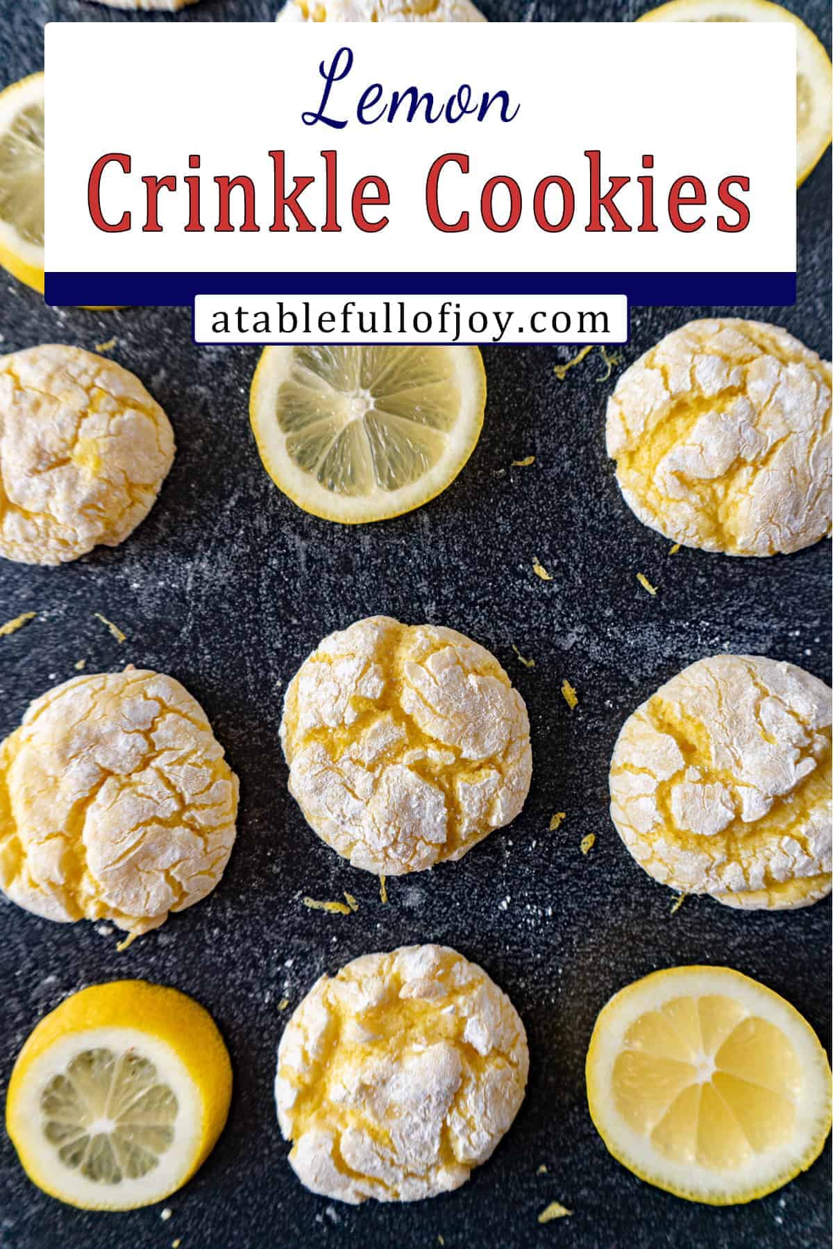 Lemon Cookie Pinterest Pin