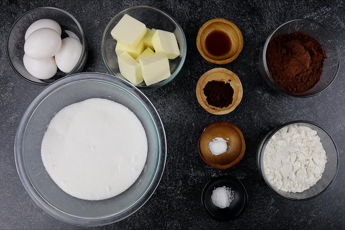 brownie ingredients