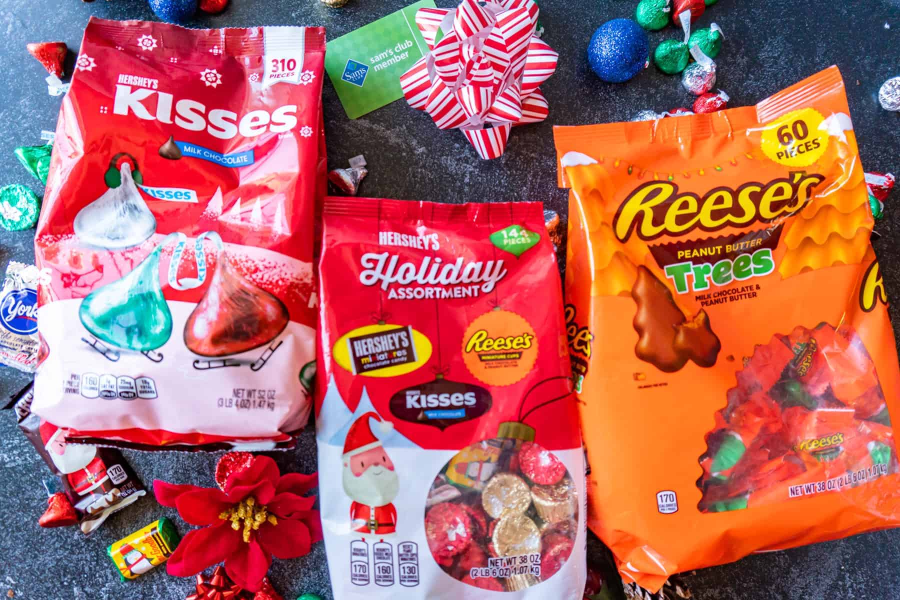 Holiday candy bags