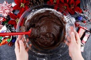 brownie batter