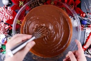 chocolate pudding in bowl