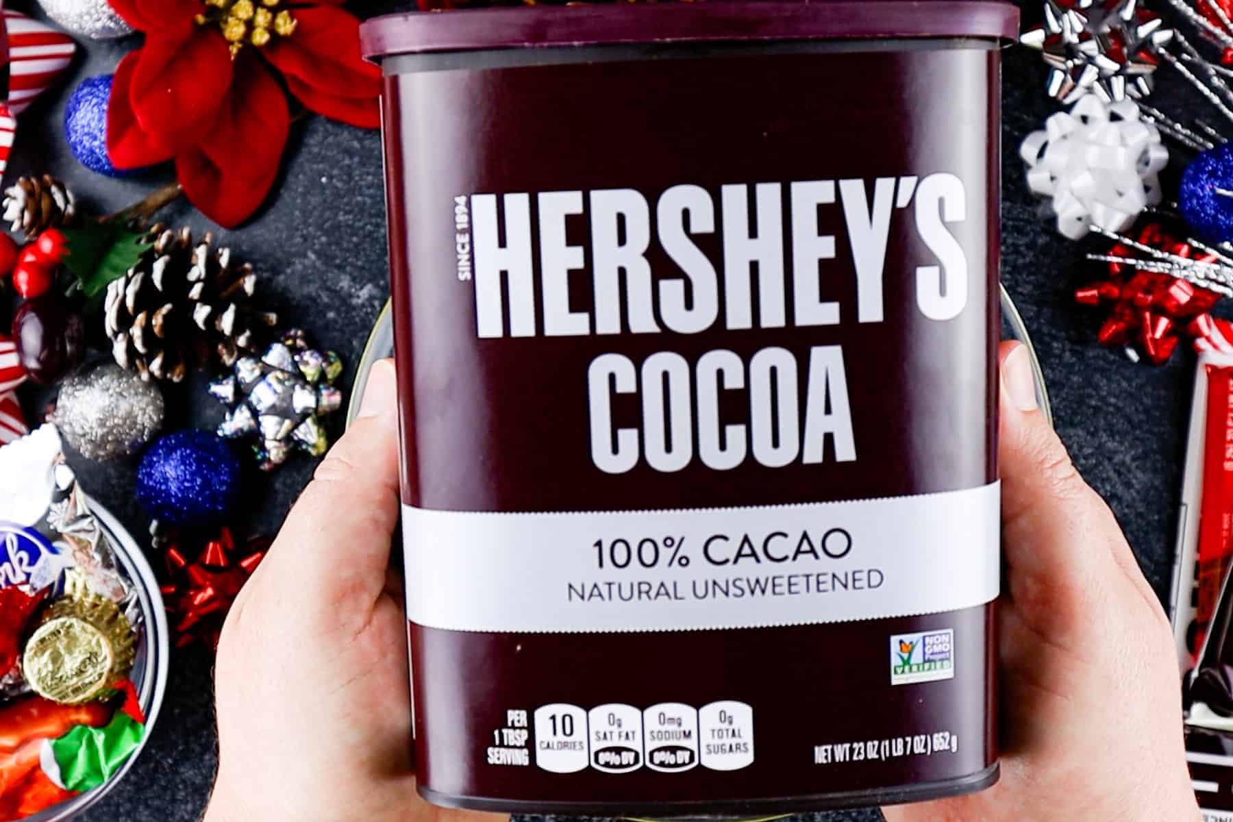 Hershey's Cocoa Container