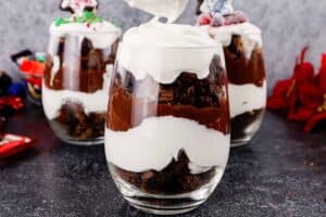 trifle in a small glass