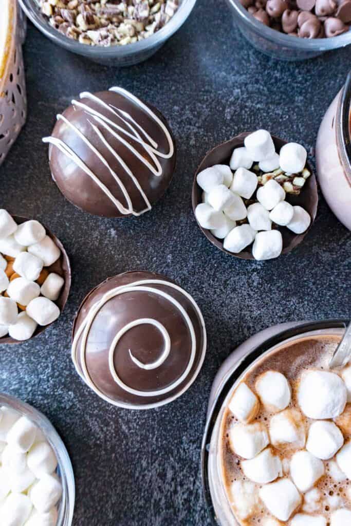 How to Make Hot Cocoa Bombs Viral Tik Tok Recipe
