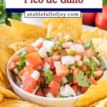 best pico de gallo pinterest pin