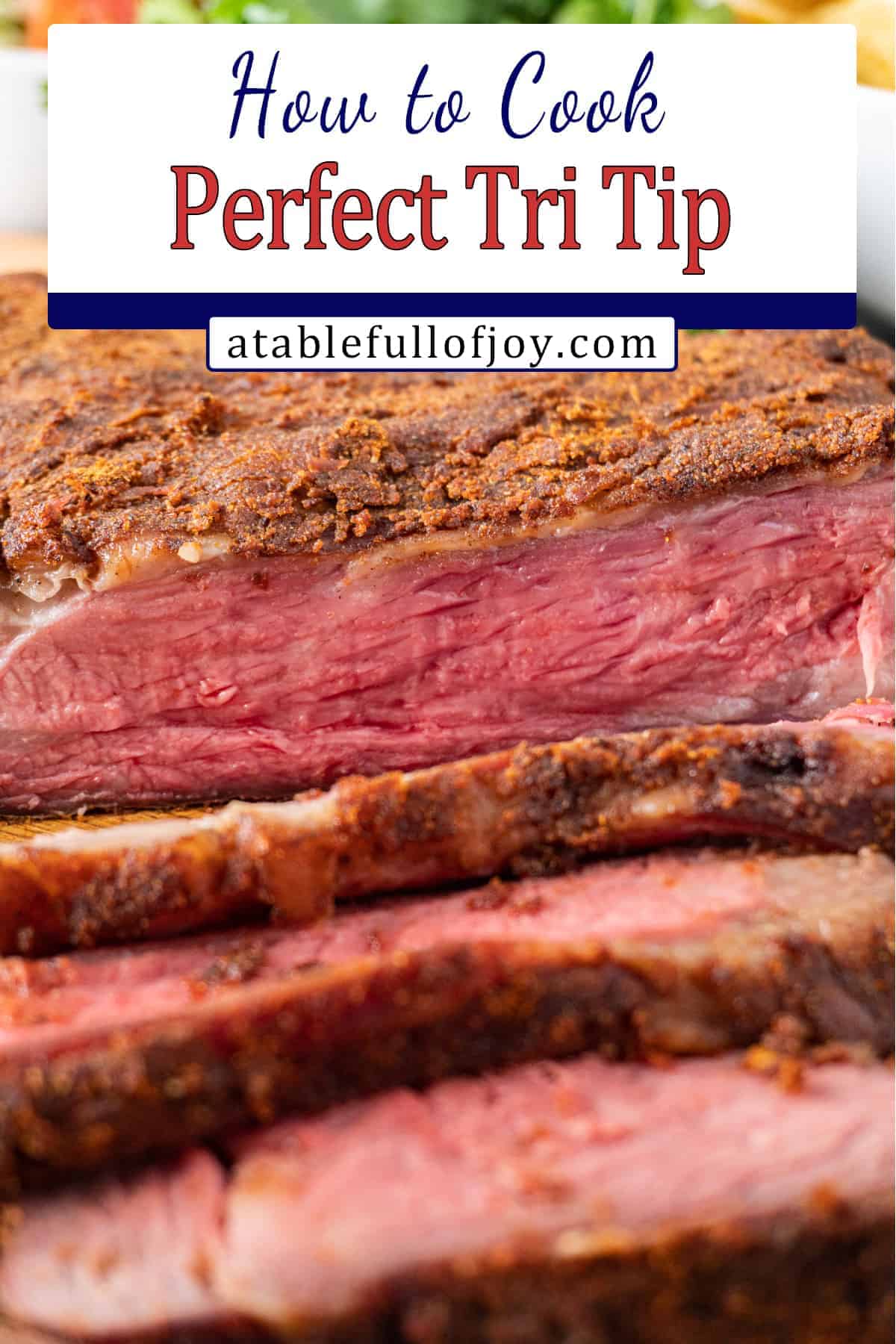 Best Tri Tip recipe pinterest pin