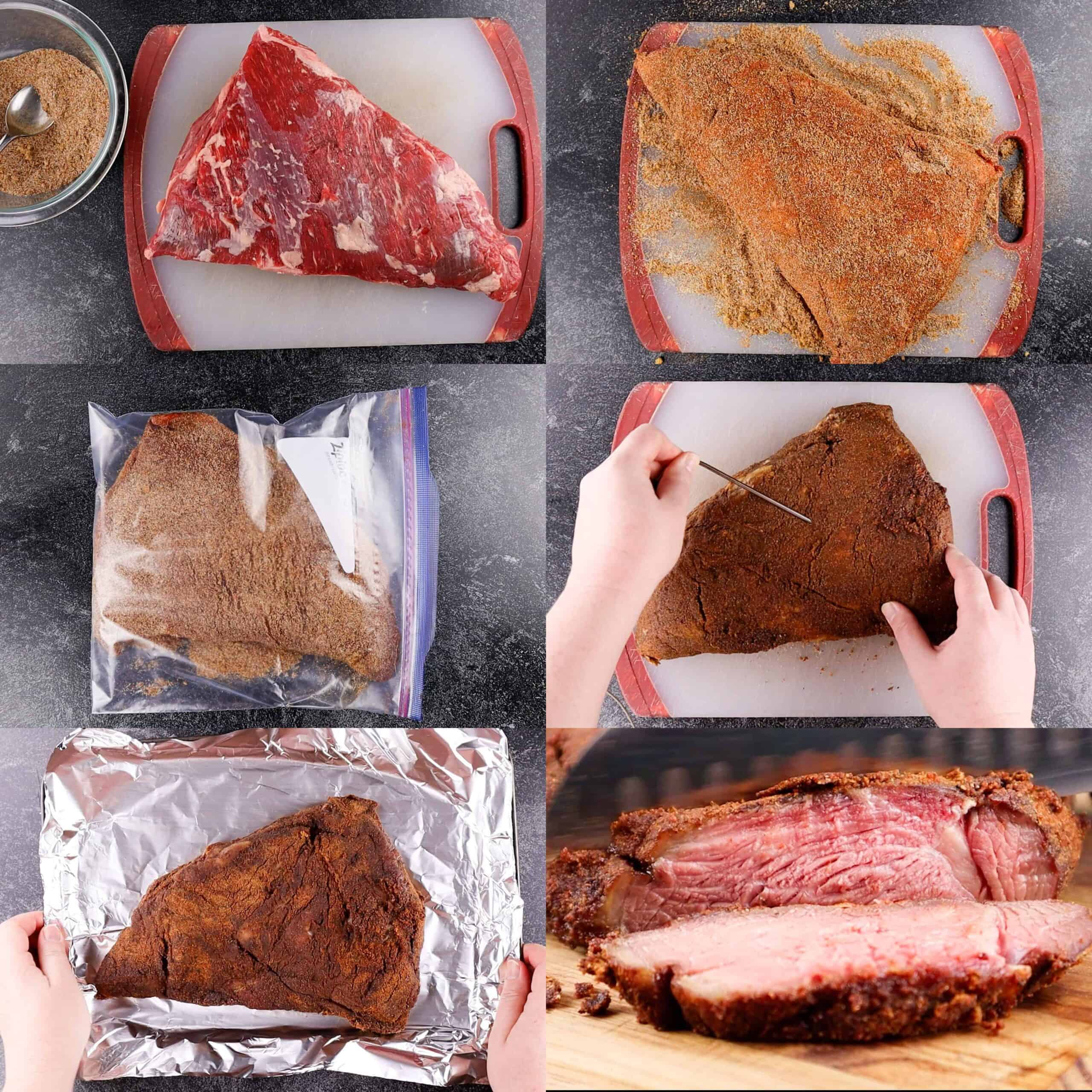 Process of making the tri tip