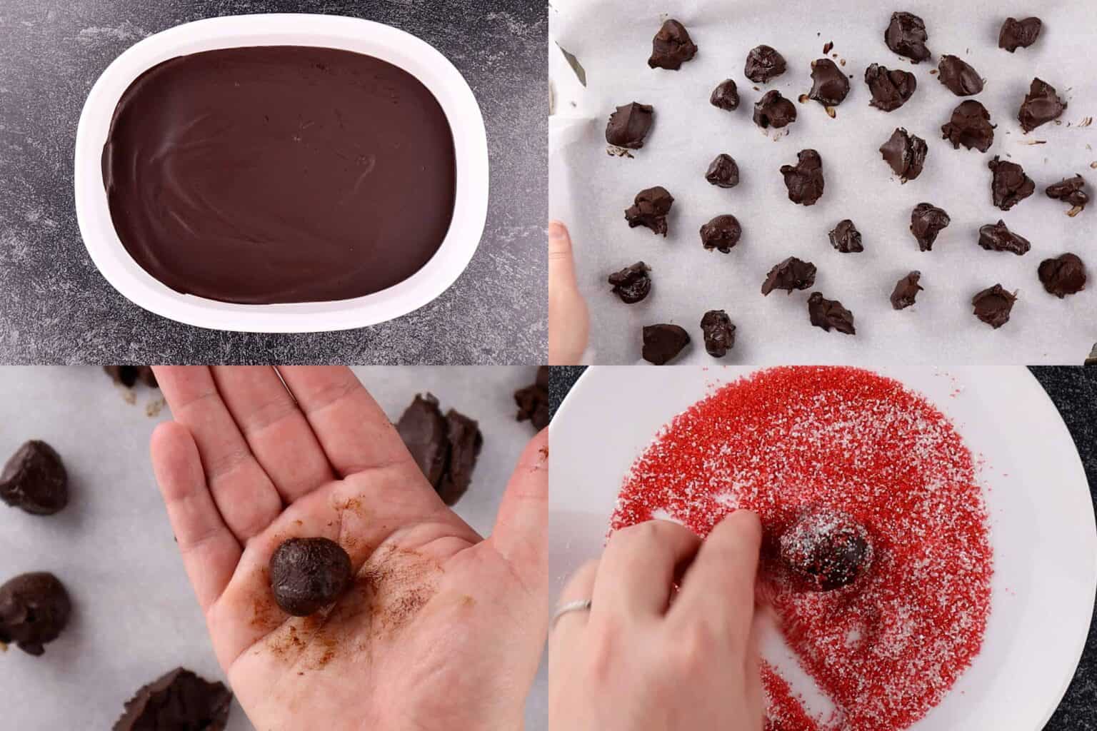 The BEST Milk Chocolate Truffles 5 ingredients, Homemade, Delicious