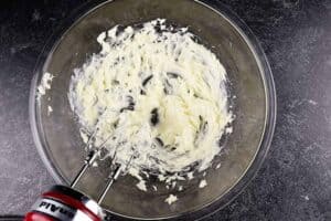 butter creamed in bowl