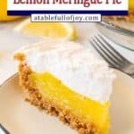slice of lemon meringue pie pinterest pin
