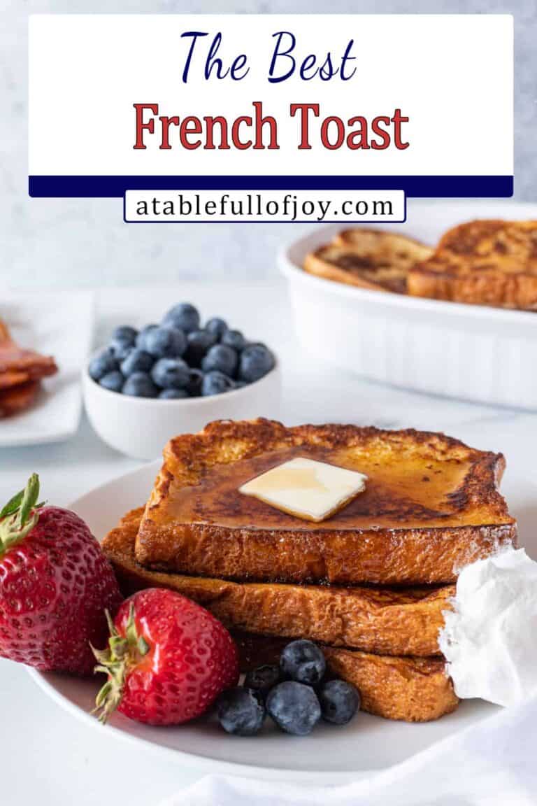 Perfect French Toast Not Soggy, Easy To Make in less than 10 minutes!