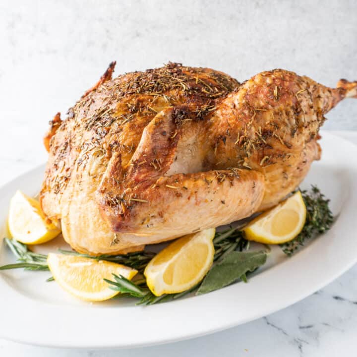 The BEST Herb Butter Turkey Recipe Crispy Skin, Juicy Turkey