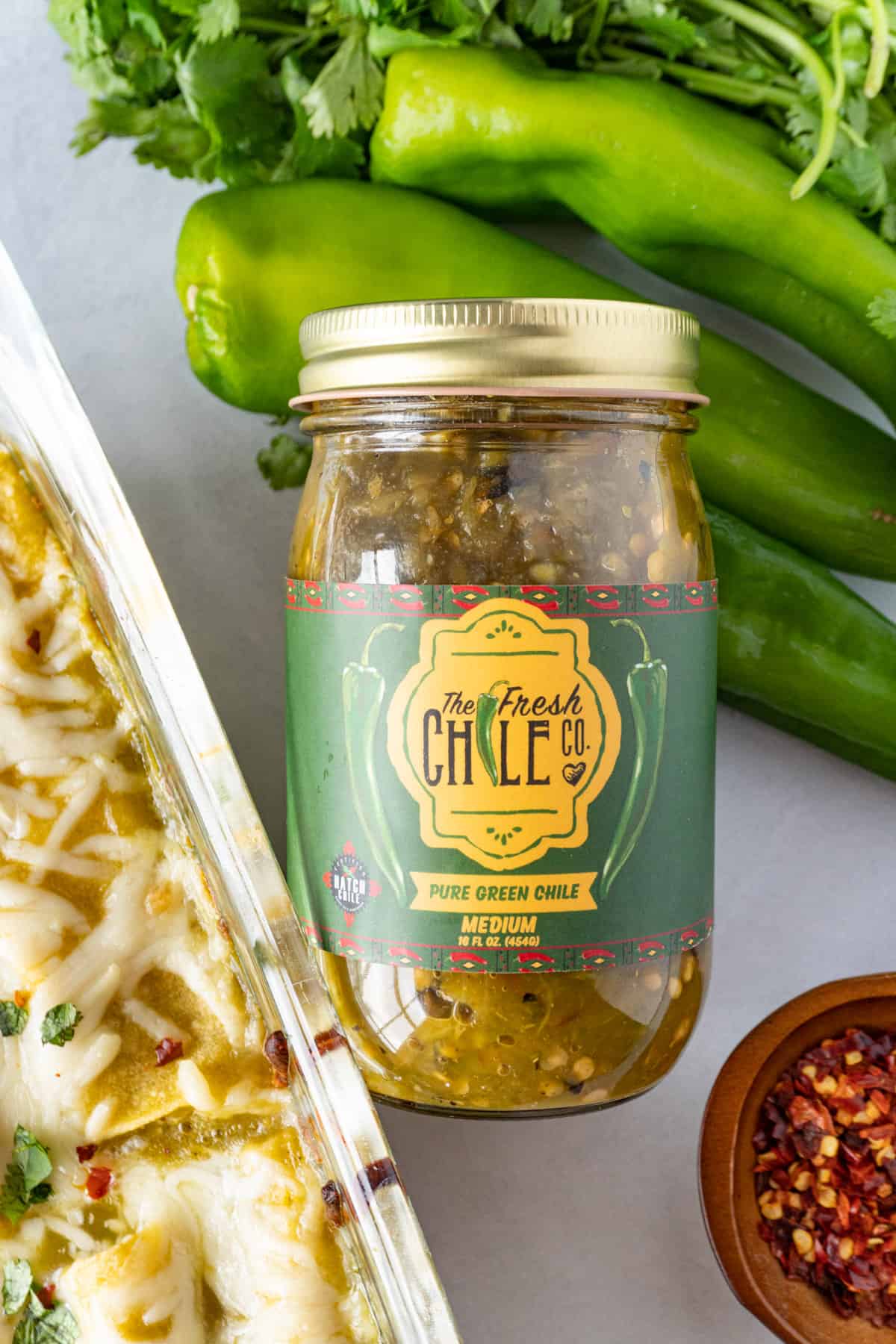 green chile jar