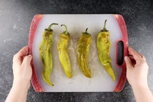 peeled green chiles