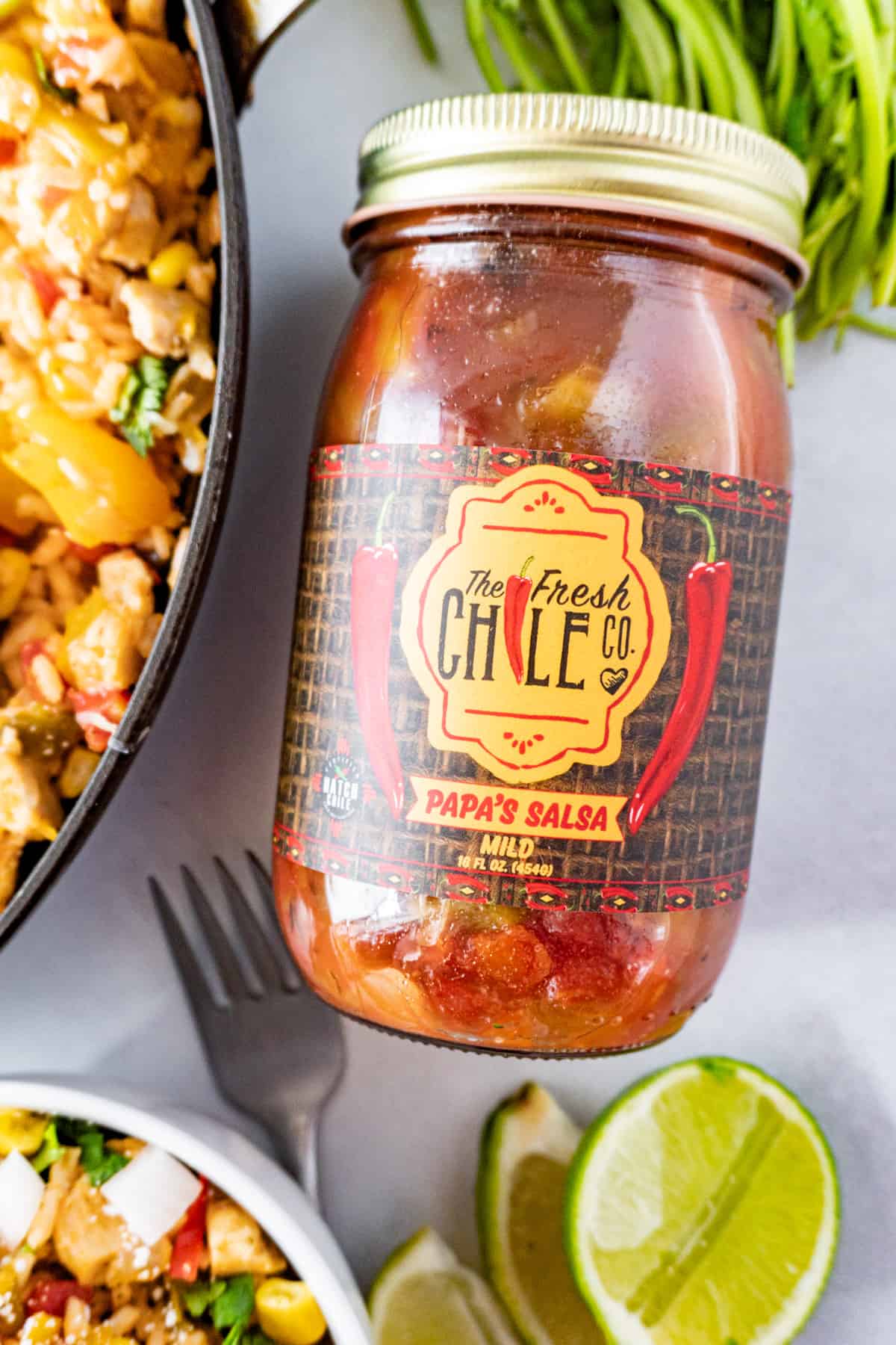 Papa's Salsa from Fresh Chile Co Jar