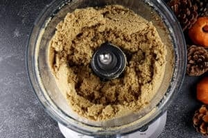 graham crackers, sugar and butter mixed in food processor