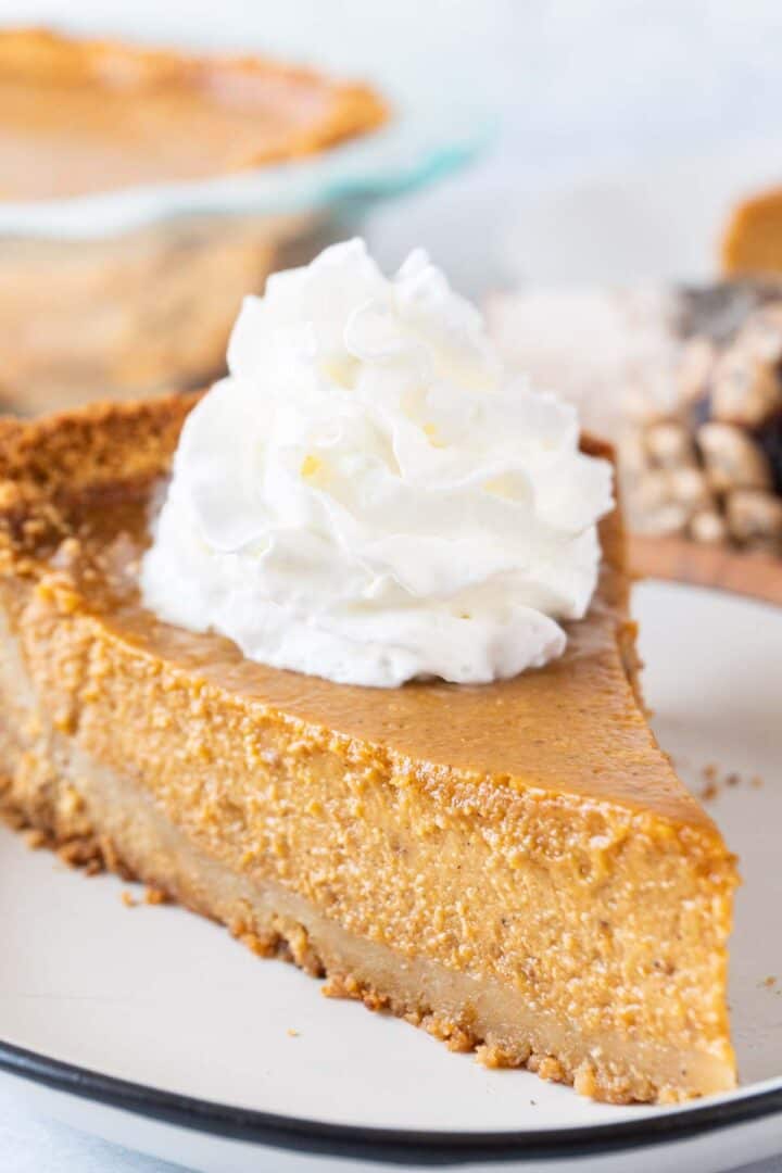 Pumpkin Pie with PERFECT Graham Cracker Crust Easy and The Best