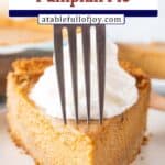 pumpkin pie pinterest pin