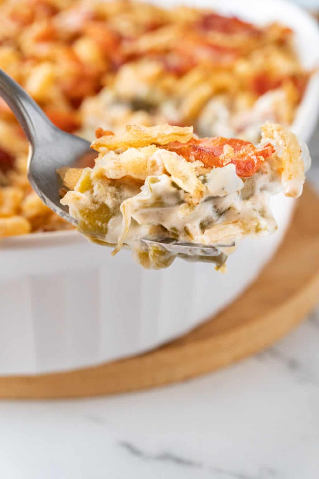 The BEST Green Bean Casserole with Cream Cheese Easy to Make