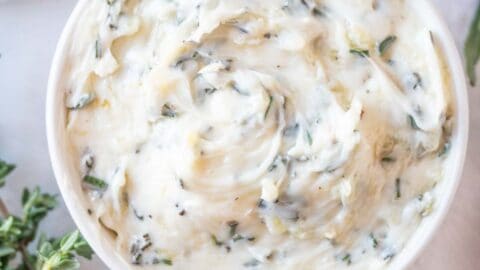 The BEST Garlic Herb Butter - Fresh, Easy, Delicious