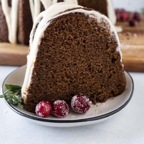 The BEST Gingerbread Bundt Cake - Homemade and Easy to Make!