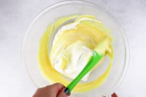 folding in whipped topping