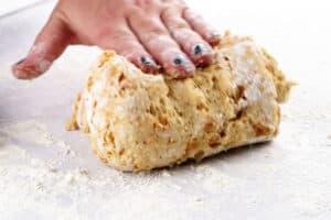 kneading dough