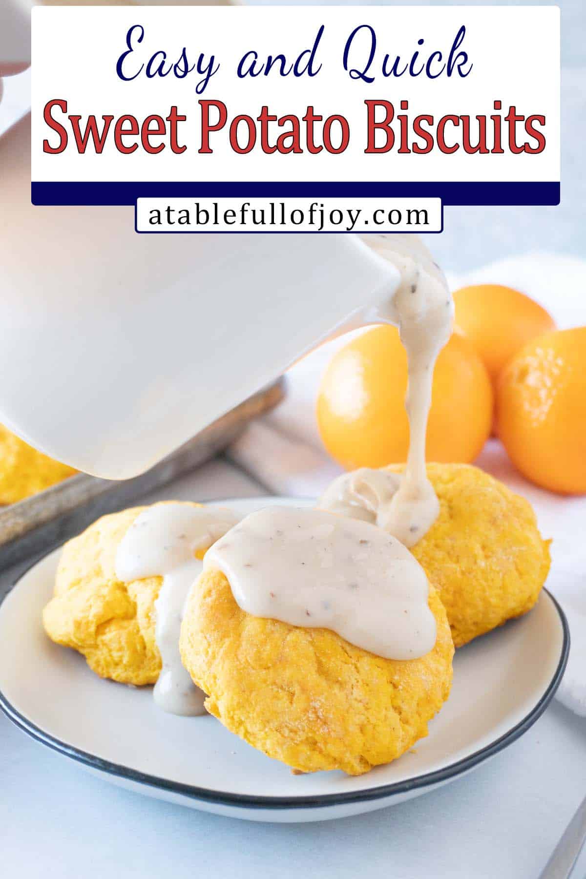 sweet potato biscuits Pinterest pin