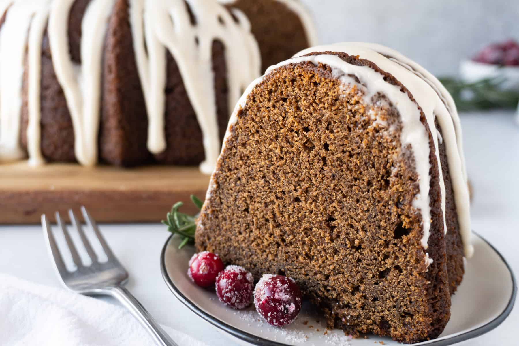 Gingerbread Bundt Cake - Plain Chicken