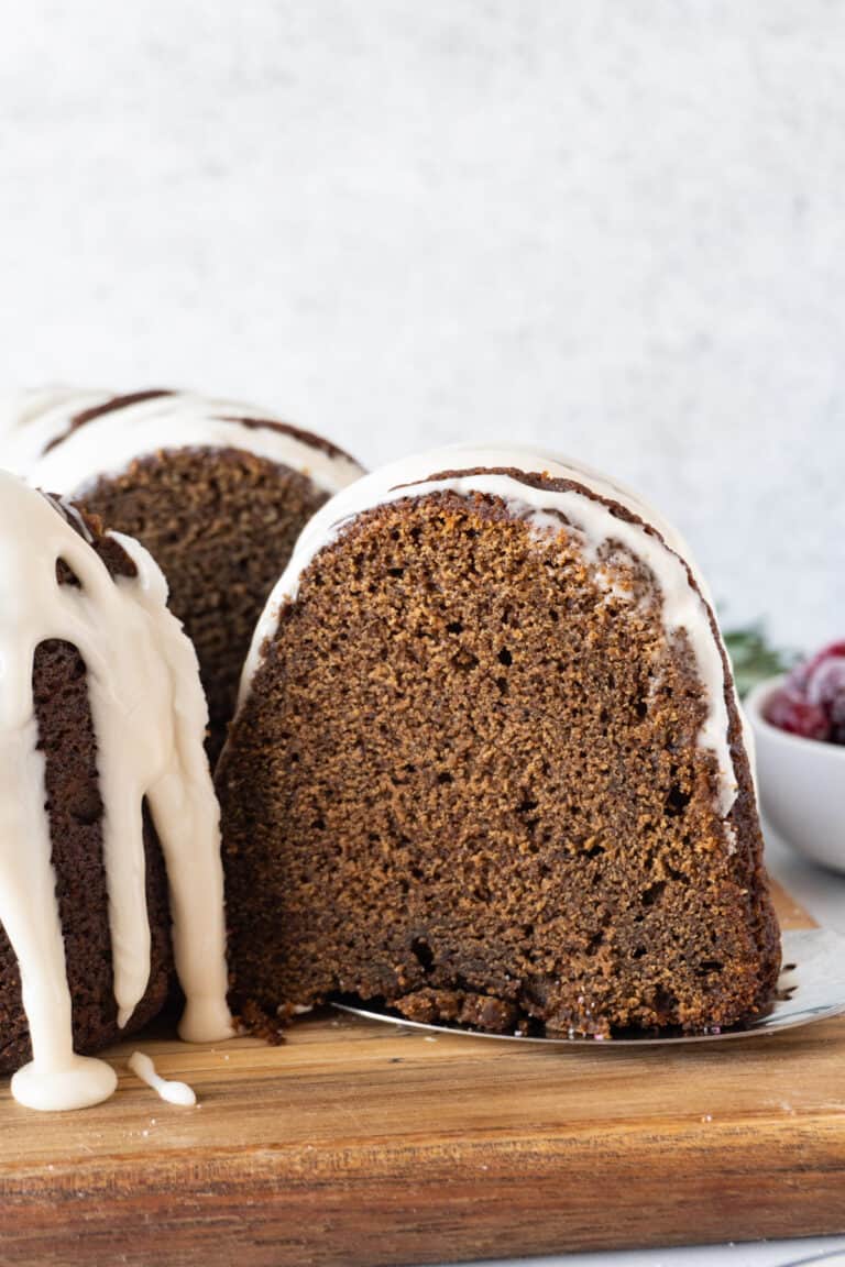 The BEST Gingerbread Bundt Cake Homemade and Easy to Make!