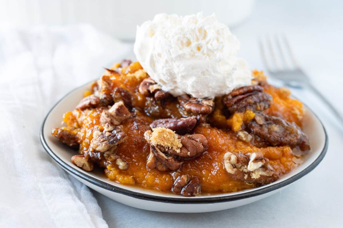 The BEST Sweet Potato Pudding - Easy to make and extra tasty!