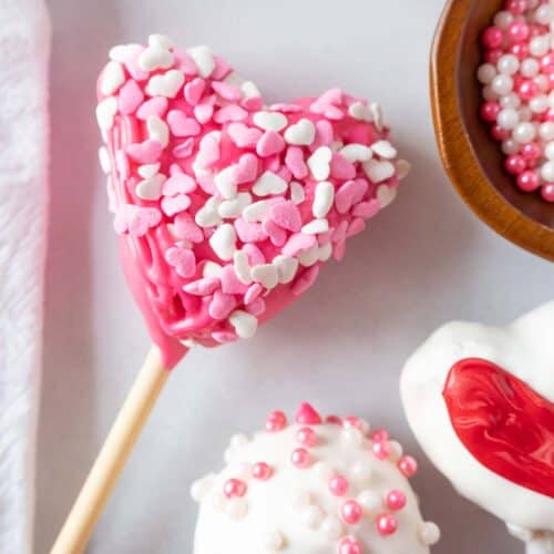 heart valentine cake pop featured image