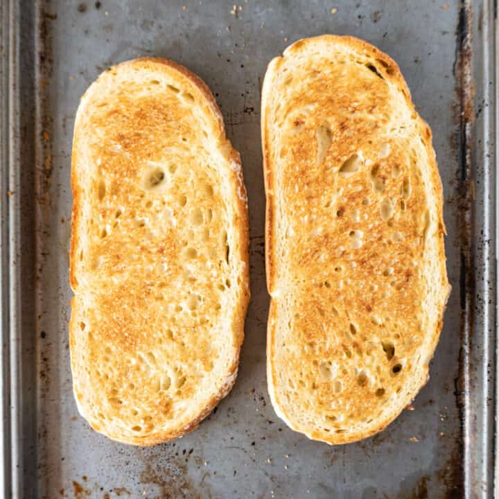 Perfect Oven Toasted Bread Under 3 Minutes!