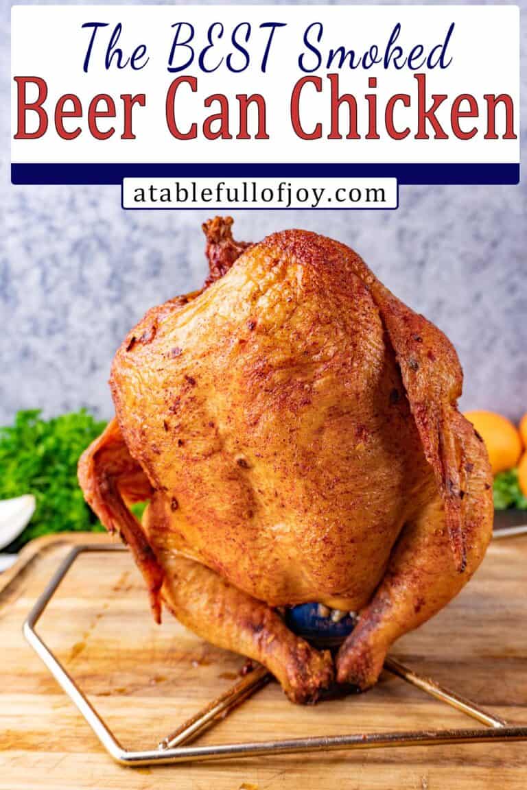 The BEST Smoked Beer Can Chicken 3 Ingredients, Easy, Delicious
