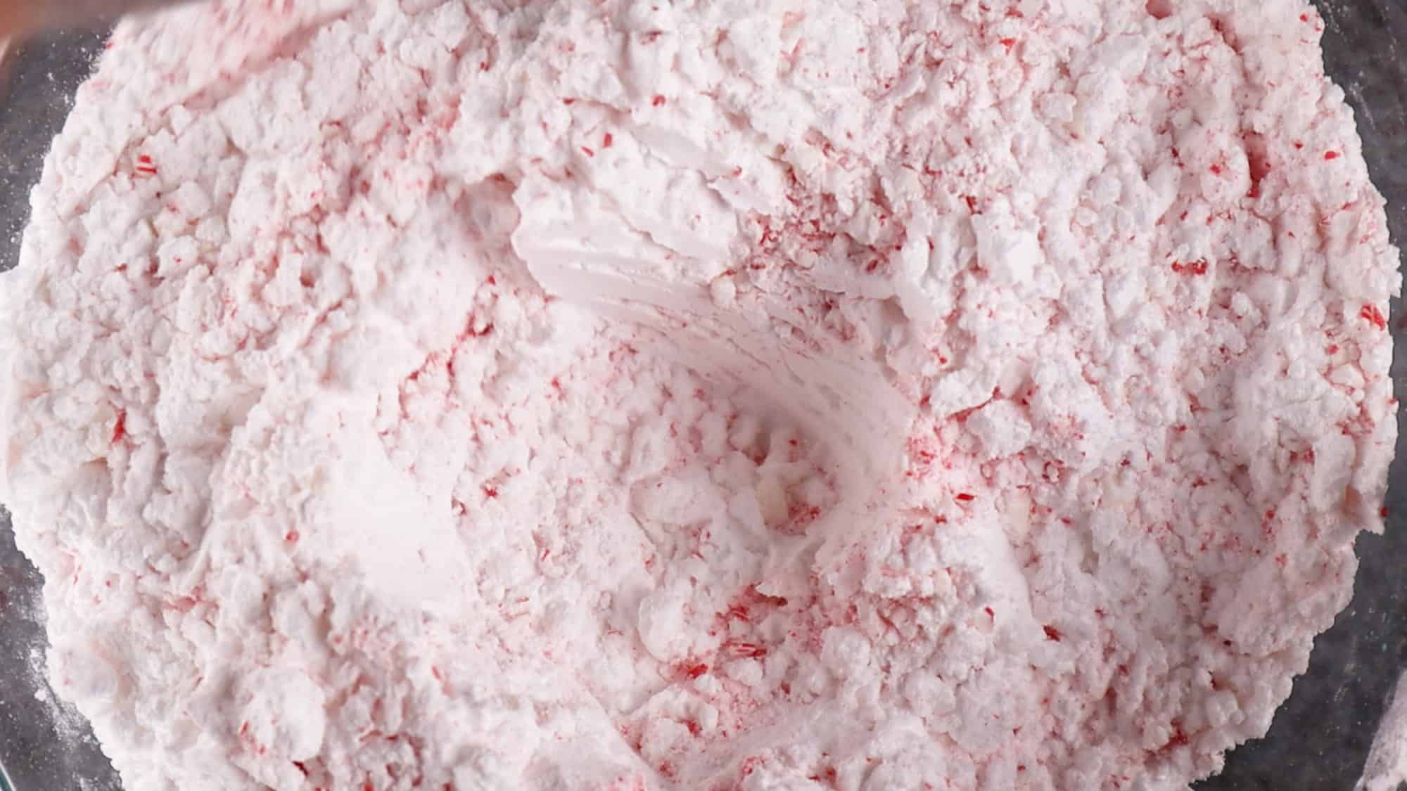 candy cane powdered topping