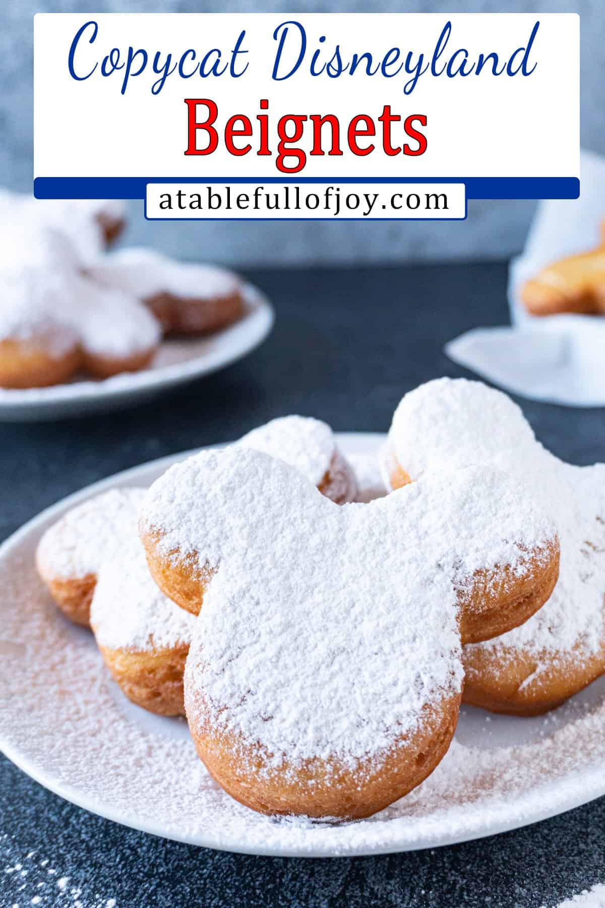 disneyland beignets recipe pinterest pin