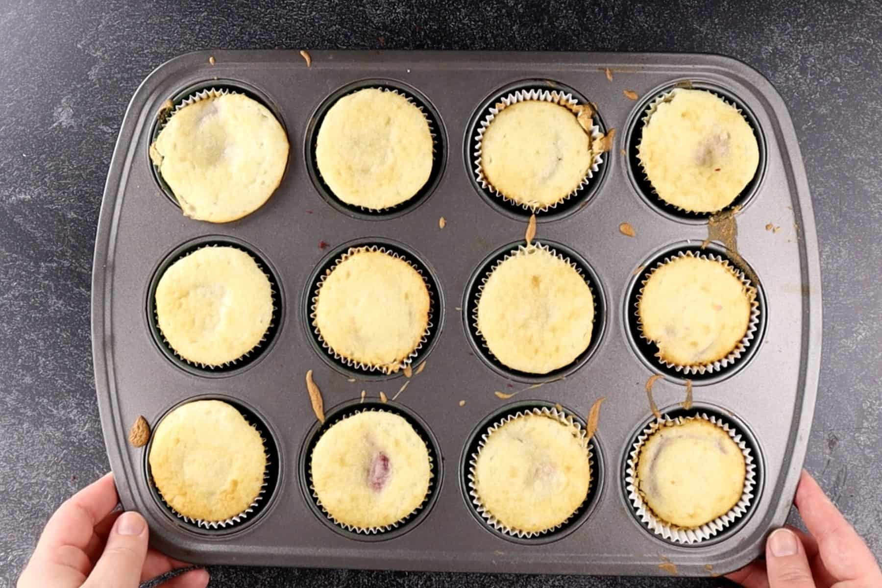 baked cupcakes