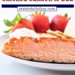 smoked salmon pinterest pin