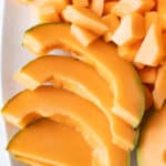 how to cut cantaloupe featured image