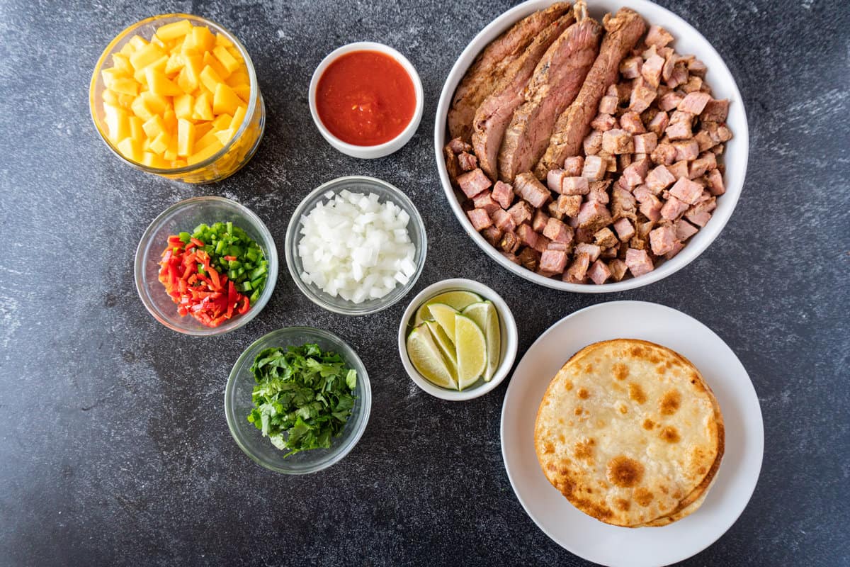 tri tip tacos ingredients.