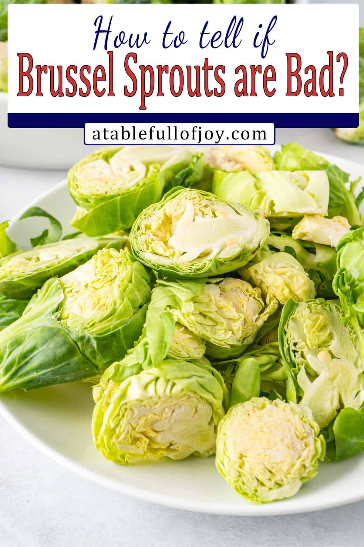 How to tell if brussel sprouts are bad pinterest pin