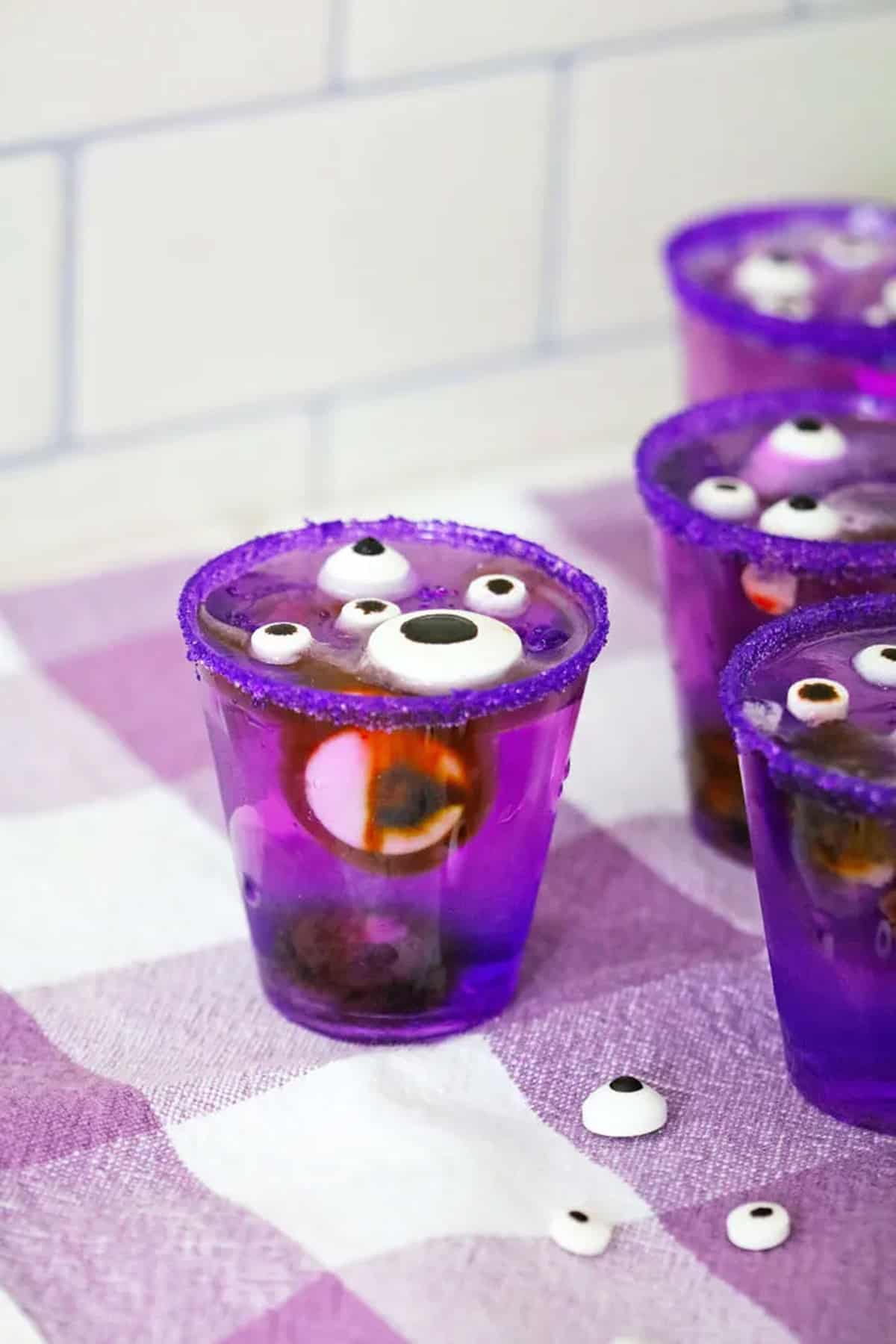 Monster Eye Jello Shots