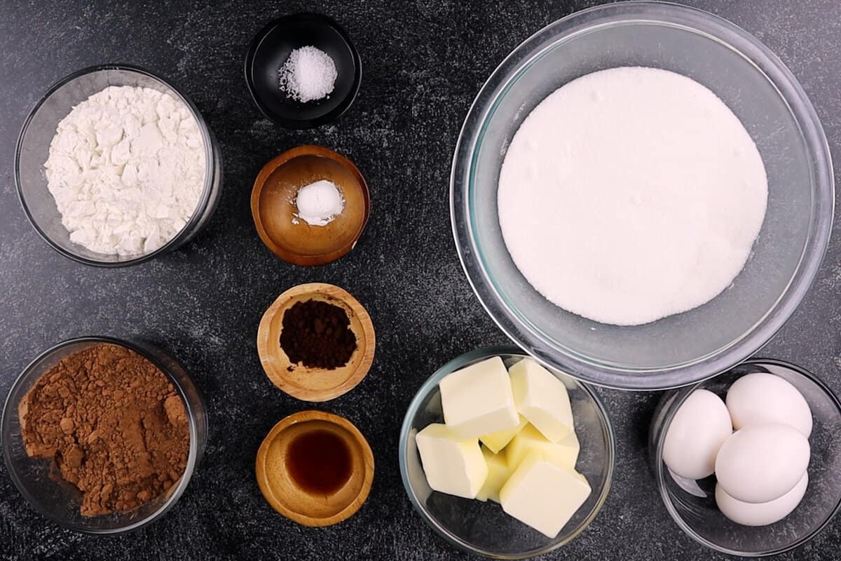 brownie ingredients