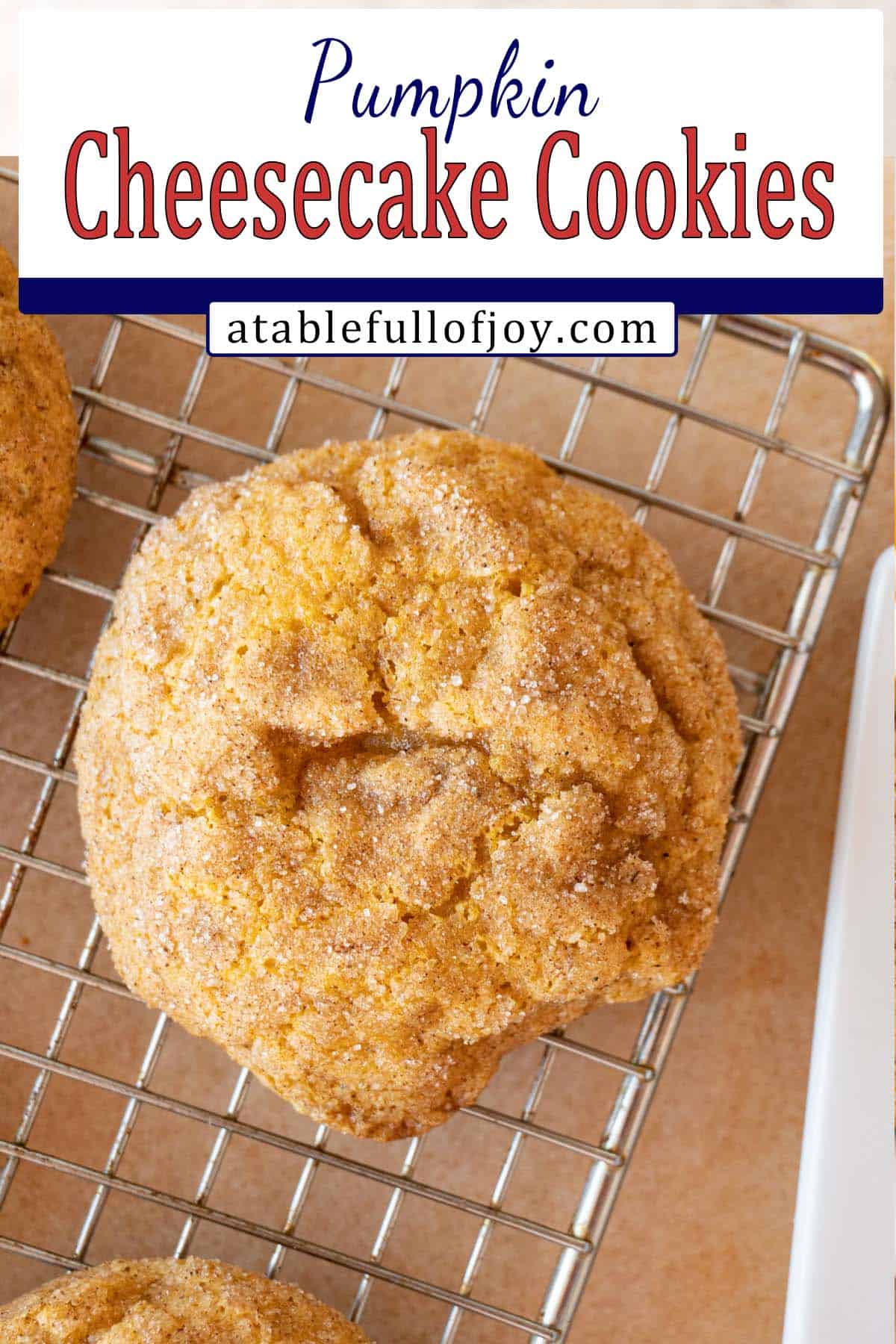 pumpkin cheesecake cookies pinterest pins