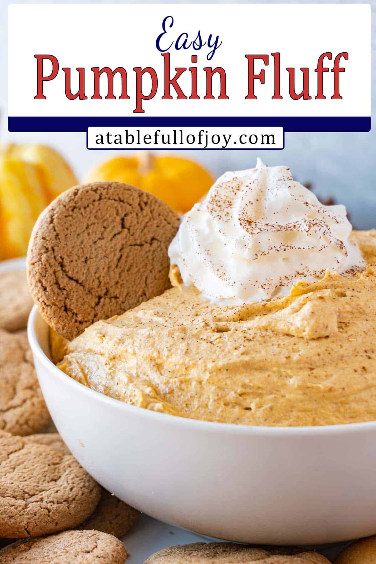 pumpkin fluff Pinterest pin