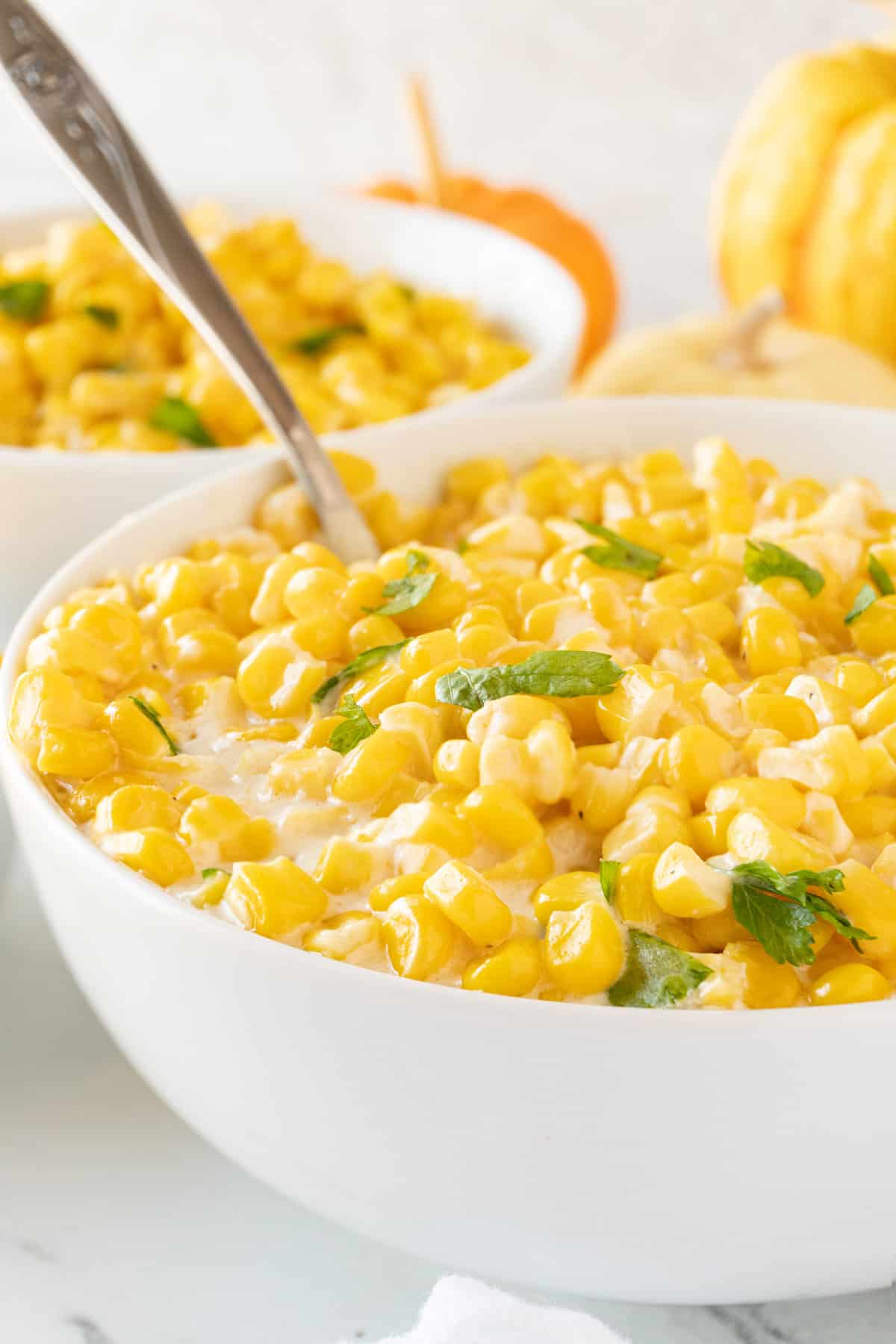 thanksgiving corn recipe in bowl