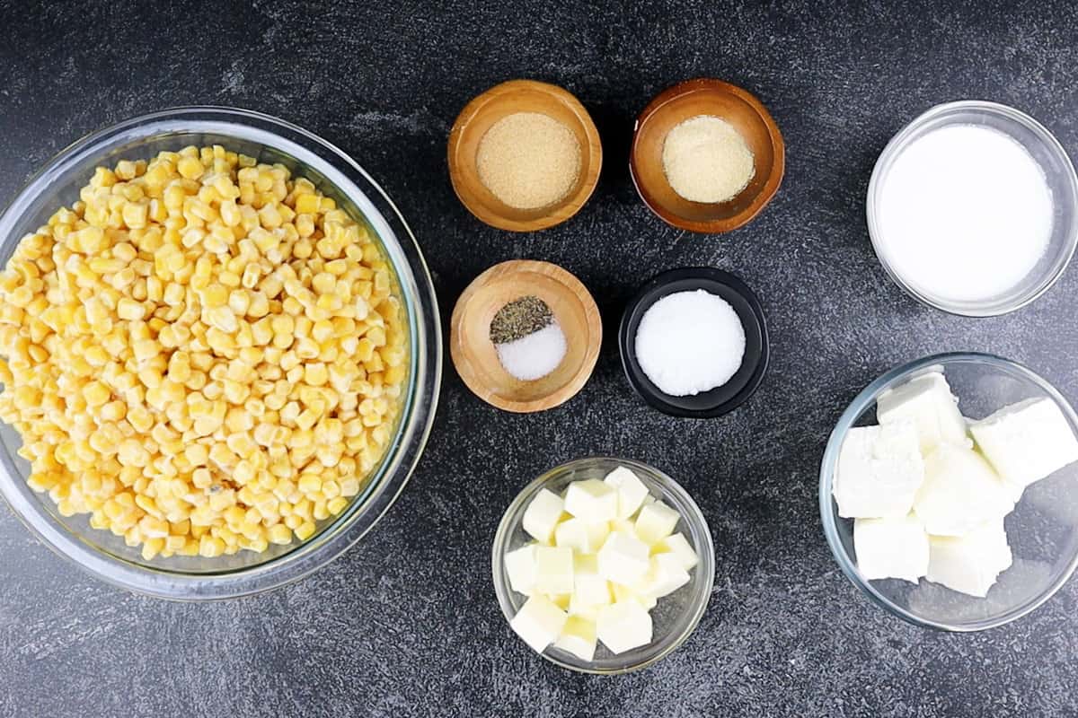 thanksgiving corn recipe ingredients