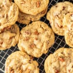 pecan pie cookies featured image