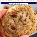 pecan pie cookies pinterest image