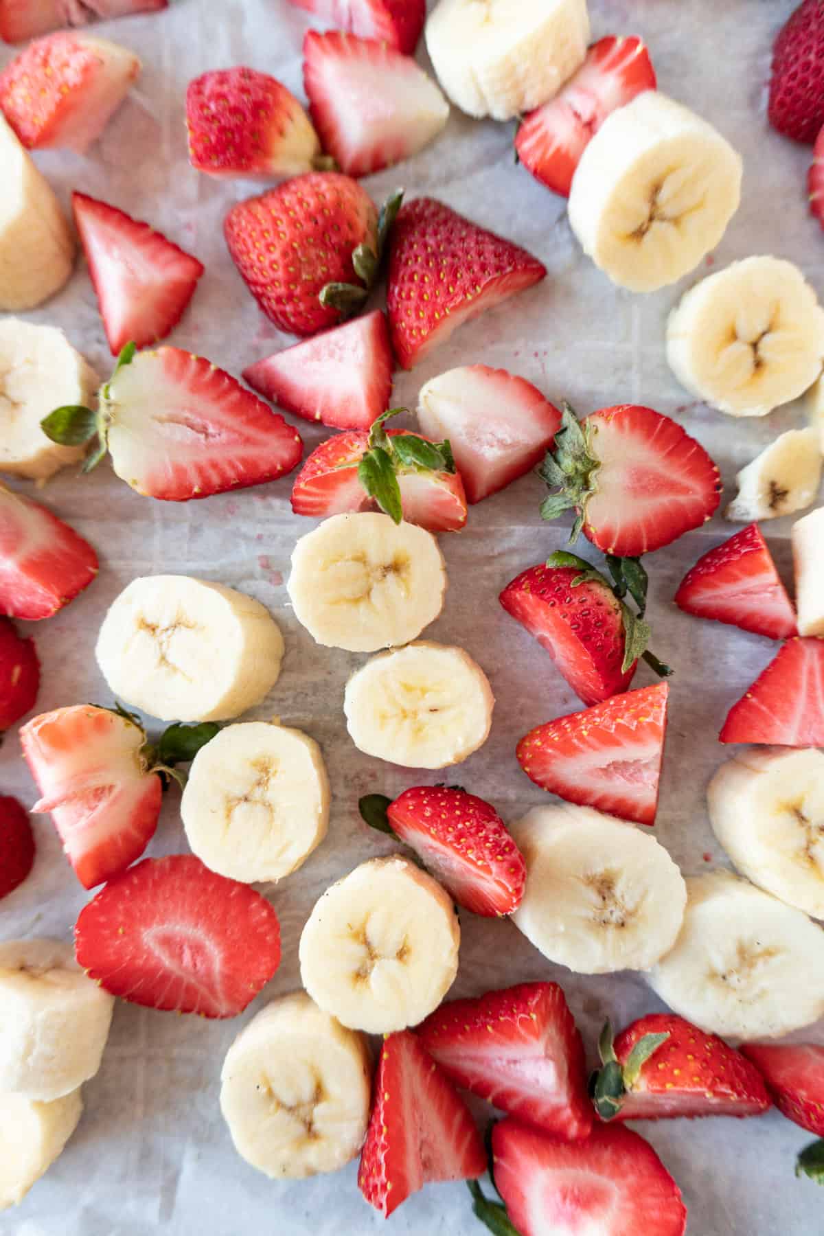 banana strawberry mix